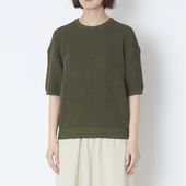 SAIFUKU/洗える畦編み和紙プルオーバー